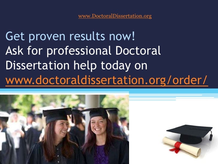 Doctoral dissertation writing services