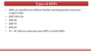 Use of PGR’s in stress management, mode of action & practical use, HSP ...
