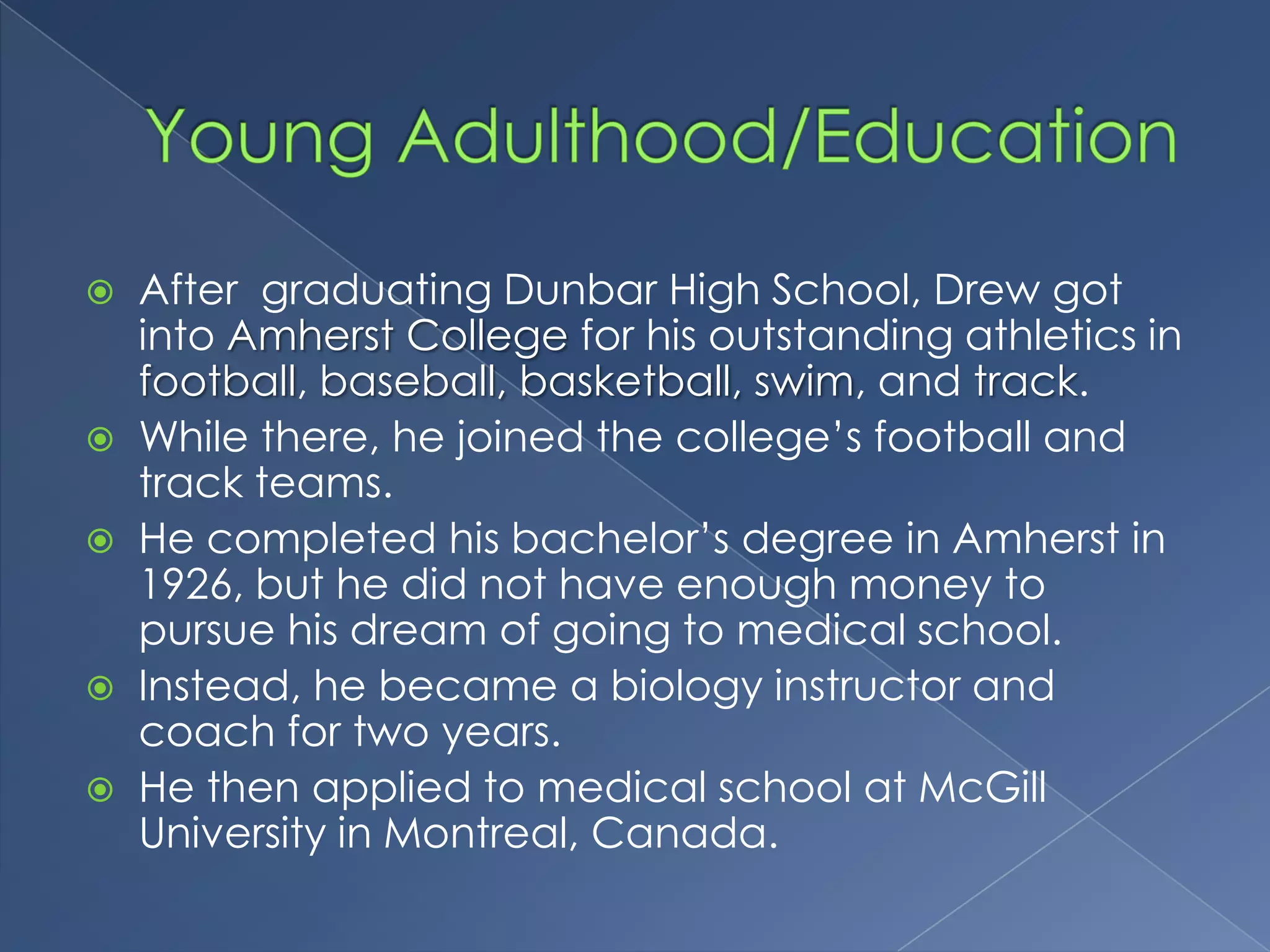 Doctor Charles Drew | PPT