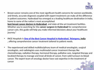 Best Doctor for Breast Cancer in Hyderabad for Accurate Diagnosis and ...