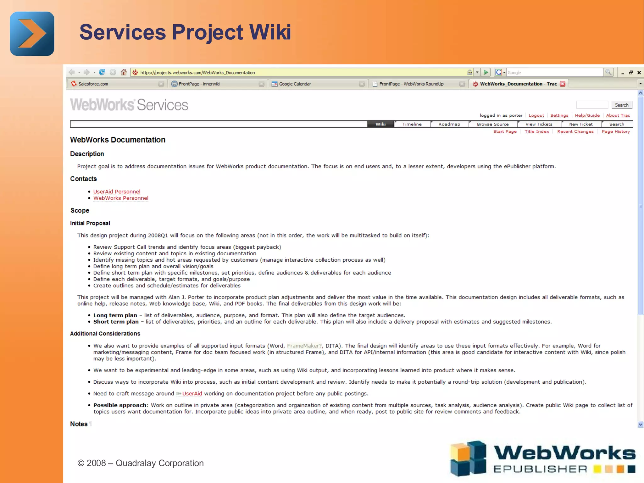 Services Project Wiki 