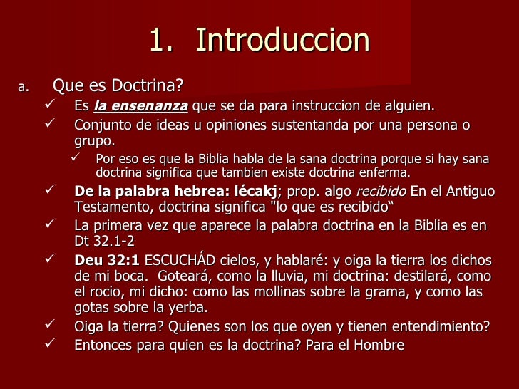 Doctrina basica