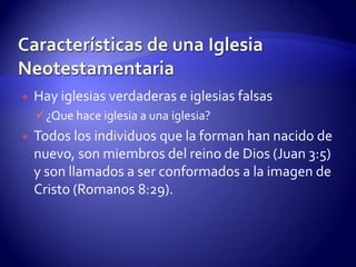 Bautismo en el Espíritu – Hechos 1:5La confraternidad (Koinonia) debe mostrar amor visible. 