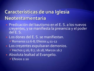 Naturaleza de la IglesiaLa Iglesia es un ejercito comprometido con una guerra espiritual.Lucha contra Satanás y el pecado.Hechos 26:16-18