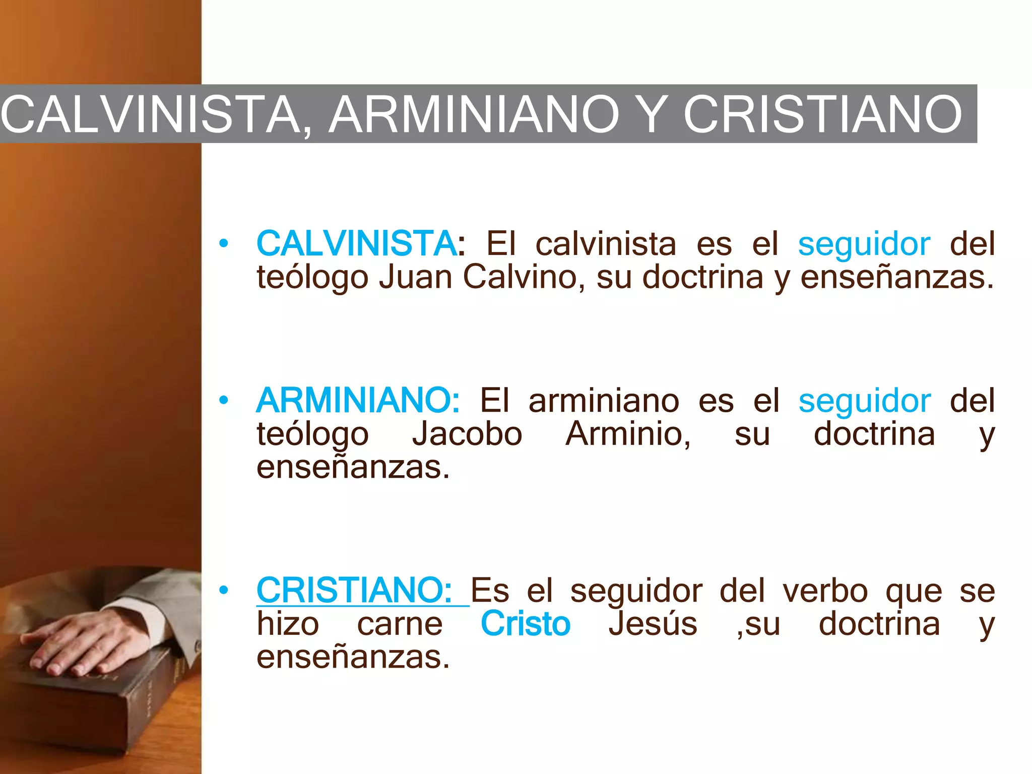 Doctrina de la predestinacion PPT