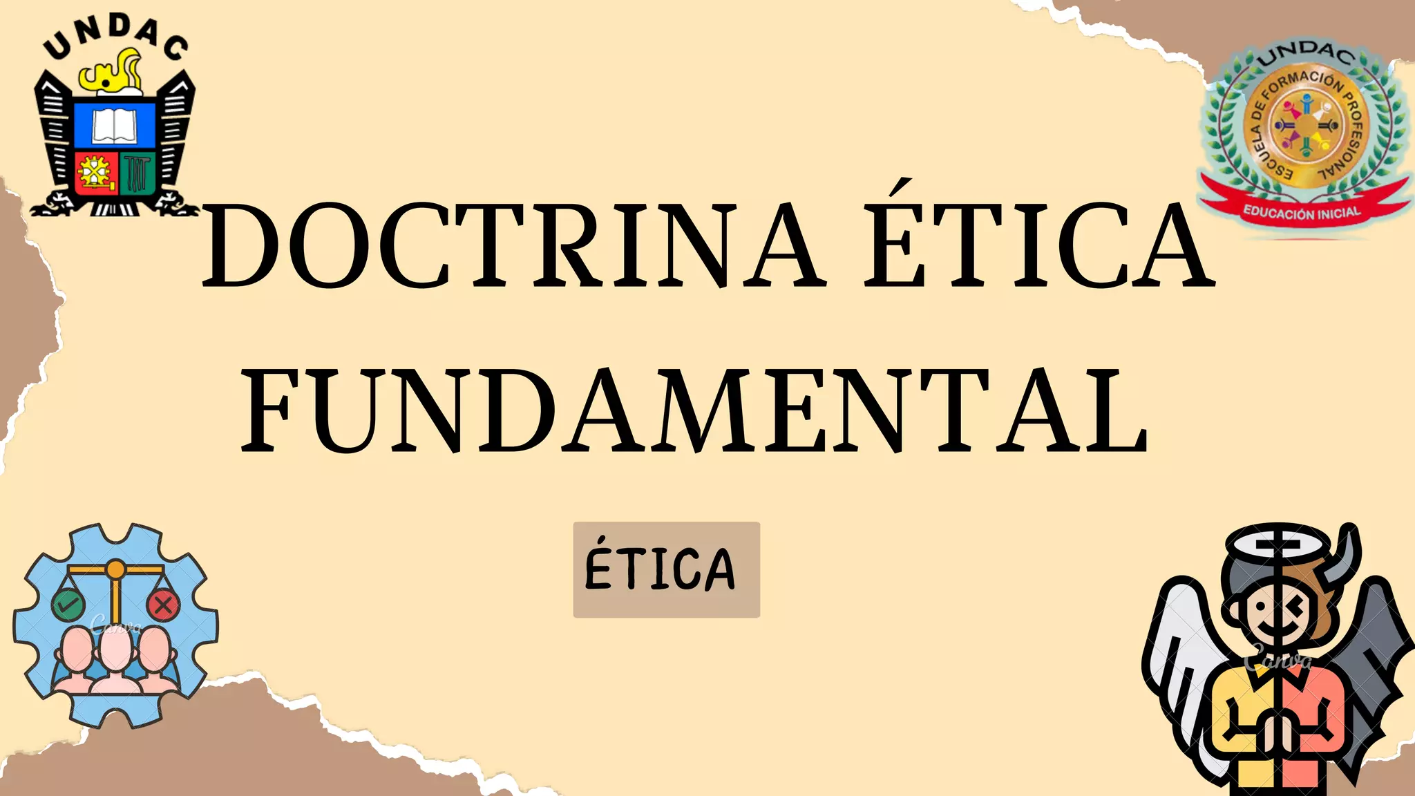 DOCTRINA ÉTICA
FUNDAMENTAL
ÉTICA
 