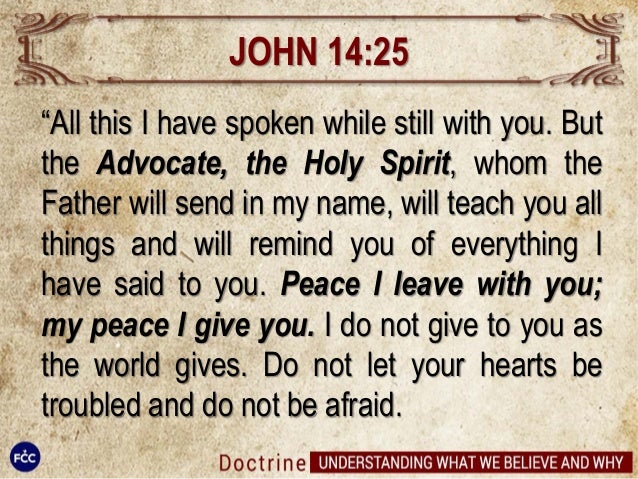 DOCTRINE 1 - TRINITY - PS. ALVIN GUTIERREZ - 10AM MORNING SERVICE