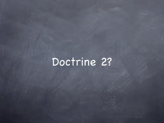 Doctrine 2?
 