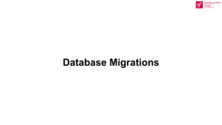 Database Migrations
 