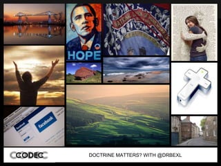 DOCTRINE MATTERS? WITH @DRBEXL
 