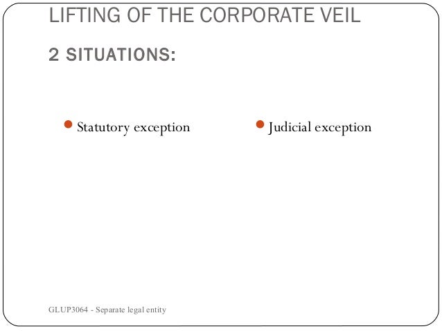 the doctrine of separate legal entity Believe the separate entity doctrine is, and is not, traditionally applied separate legal entities for a number of us regulatory and commercial. the doctrine of separate legal entity Believe the separate entity doctrine is, and is not, traditionally applied separate legal entities for a number of us regulatory and commercial.