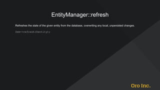 Doctrine ORM Internals. UnitOfWork | PPTX