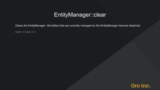 Doctrine ORM Internals. UnitOfWork | PPTX