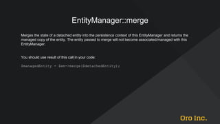 Doctrine ORM Internals. UnitOfWork | PPTX