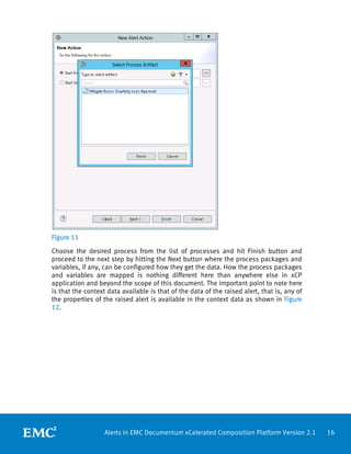 Alerts in EMC Documentum xCP 2.1 | PDF