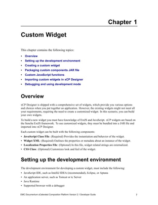 xCP 2.1 Developer Guide | PDF
