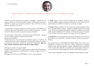 COLABORADORES

M a rco s P o nce — D irector de grandes cuentas de Lindt & Sprü ngli Espa ña

Después de una hora de ponencia resaltando las bondades y el papel clave del
comercio online en el futuro del Gran Consumo, el 80% de los asistentes a
AECOC’13, votaron que, durante los próximos 5 años, el 98% de sus ventas
seguirán realizándose en la tienda.
Y es que después de más de una década de inversión y apuesta de los retailers por
“el futuro”, algo más de 500 millones de euros es todo lo conseguido… Con una
cesta de la compra incompleta, compuesta por pocas categorías.
Si en otros países el canal online ya representa más del 10% del pastel… ¿Por qué
el Gran Consumo español no captura la oportunidad?
No será por indicadores…
El país europeo con más smartphones por habitante; más de 17,5 millones de
españoles conectados a internet diariamente; el tiempo libre brilla por su ausencia
y las horas que nos quedan, cada día más, las pasamos “conectados”. ¿Qué nos
frena entonces a lanzarnos a por la cesta de la compra online?
¡Nos jugamos mucho si nos equivocamos!
Económicamente, la cesta de la compra supone la mayor parte del presupuesto
familiar y, emocionalmente, la alimentación de la familia es algo en lo que no
podemos fallar.
Para superar estas barreras, la CONFIANZA es clave. ¿Cómo ganársela?

1- Precio: Pagar lo mismo online que offline (ofertas incluidas). Podríamos
asumir un pequeño cargo por transporte (lo hacemos en otros sectores), pero no
aceptaremos que un producto sea más caro vía web que en tienda.
2- Frescos: Online no podemos ver, tocar, nadie nos aconseja qué pieza de fruta,
carne o pescado debemos comprar... Asegurar la calidad y frescura de lo enviado
a casa, así como “prescripción online diaria” ayudaría. Un producto en mal estado
puede suponer la pérdida total de confianza y el retorno a la compra en la tienda,
y una vez vuelvo a por frescos, ¿por qué no comprar el resto de categorías?
3- Devolución: ¿Por qué compramos cada día más electrónica y ropa online? Si
no funciona o no te queda bien, te devuelven el dinero. El Gran Consumo no es
diferente.
Una segunda barrera es el AHORRO DE TIEMPO REAL. Hoy en día, el userfriendly no es el fuerte de las webs de los retailers. Dudamos de si realmente
tardamos menos online que bajando a comprar. Pongámoselo fácil al comprador,
y fácil no quiere decir aburrido. La experiencia de compra seguirá siendo clave,
y una experiencia de compra rápida pero aburrida tendrá las horas contadas…
Como siempre, adaptándonos mejor al comprador, la oportunidad se acercará.

#foxize

 