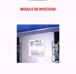 Documento sobre inyeccion Electronica