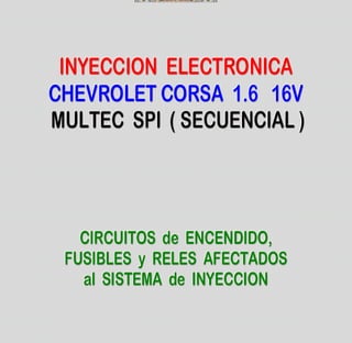Documento sobre inyeccion Electronica