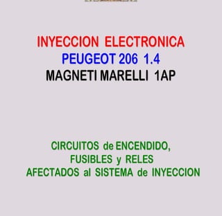 Documento sobre inyeccion Electronica