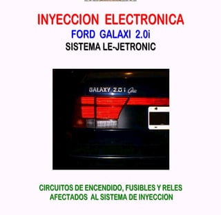 Documento sobre inyeccion Electronica