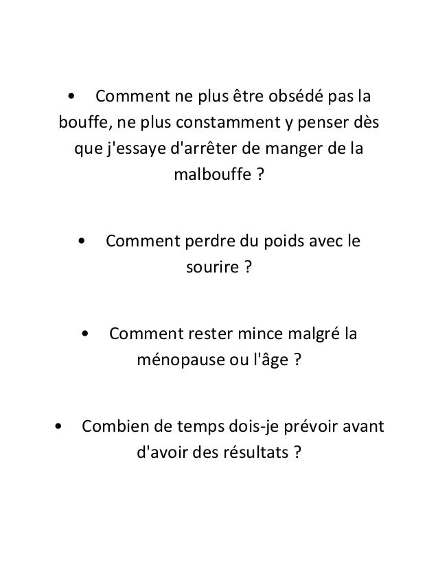 Comment Maigrir Avec La Ménopause