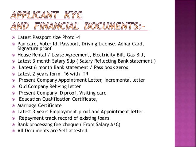  DOCUMENT  REQUIRED  FOR CONSTRUCTION LOAN IN BANGALORE 