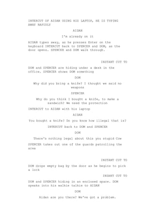 The Office Job Teaser Trailer Script | DOCX