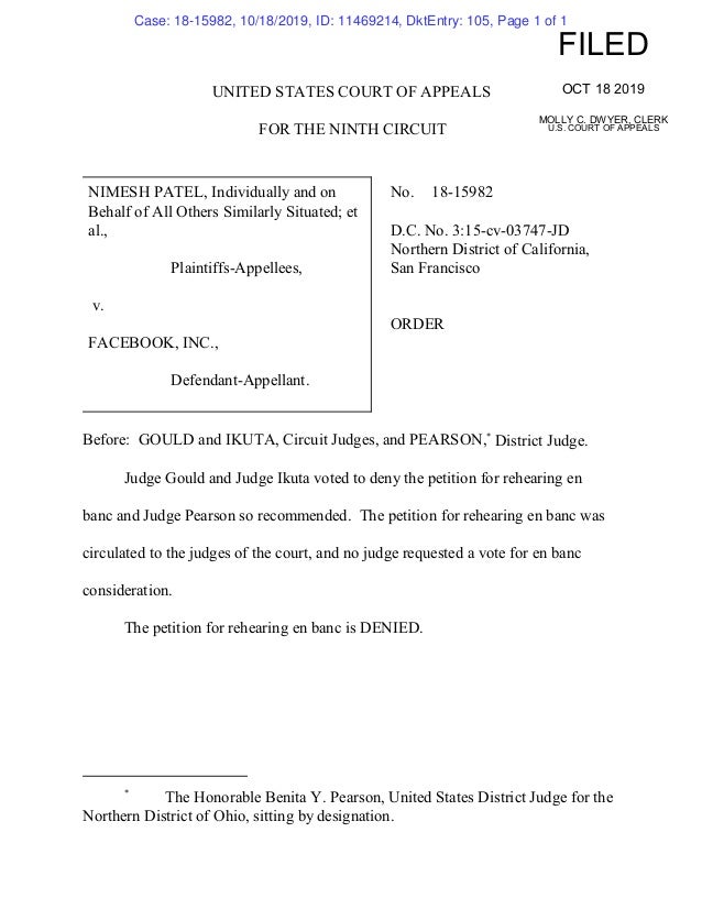 What Is A Class Action Lawsuit >> Facebook Facial Recognition 35b Class Action Lawsuit Proceeds What Is A Class Action Lawsuit >> Facebook Facial Recognition 35b Class Action Lawsuit Proceeds