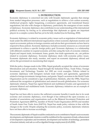 Economic diplomacy.pdf | Political Issues & policy | Politics