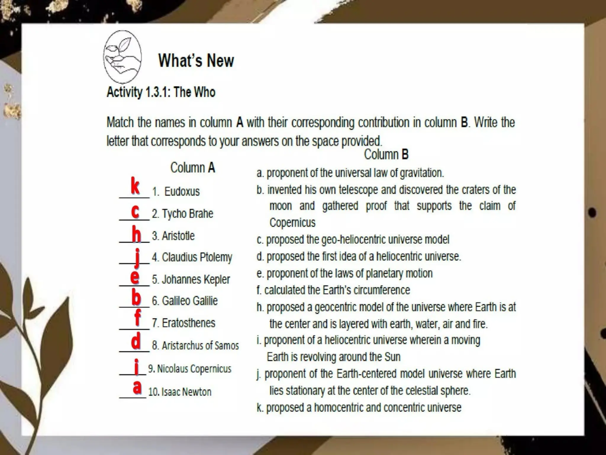 document.powerpoint presentation in Physical