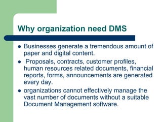 Document Management System | PDF