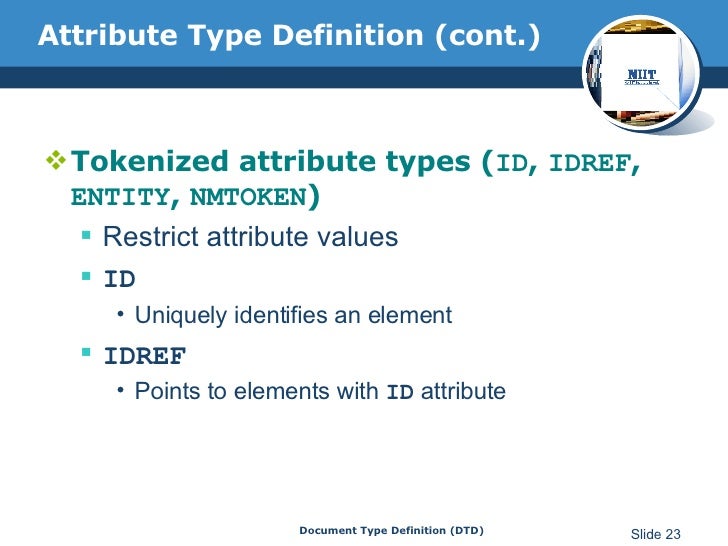 Document Type Definition        Document Type Definition