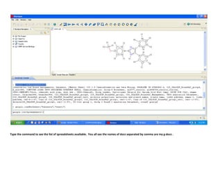 For Evaluation Only.
                                                                                                                                                      Copyright(C) by Foxit Corporation,2005-2009
                                                                                                                                                      Edited by Foxit Reader
                                                                                                                           List of docs availble ..




Type the command to see the list of spreadsheets available. You all see the names of docs separated by comma are my g-docs .
 