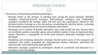 Strategic Choice | PDF