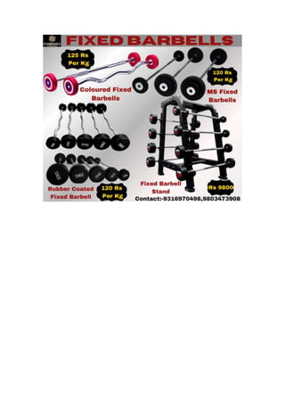 Fixed Barbells Docx