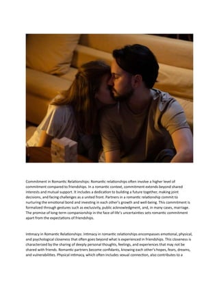 Love vs Friends | DOCX