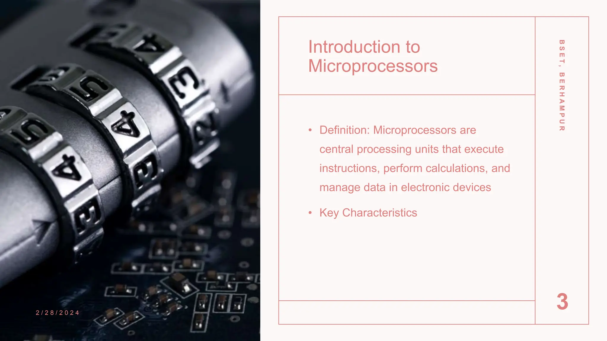 MICROPROCESSOR AND MICROCONTROLLER FOR SEMINAR POWERPOINT | PPTX