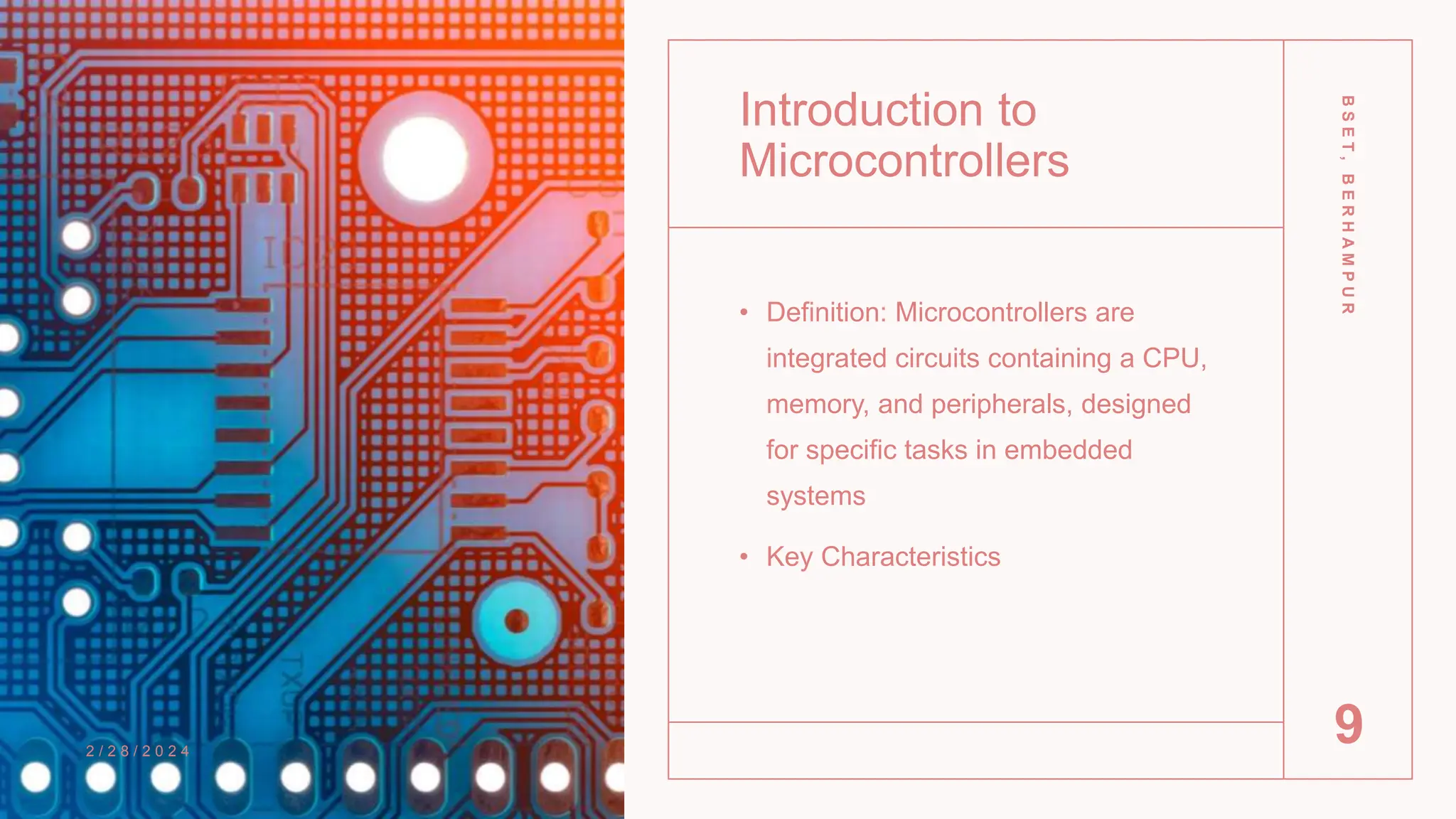 MICROPROCESSOR AND MICROCONTROLLER FOR SEMINAR POWERPOINT | PPTX