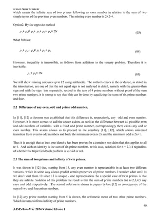 SUM OF PRIME NUMBERS - Khusid Mykhaylo | PDF