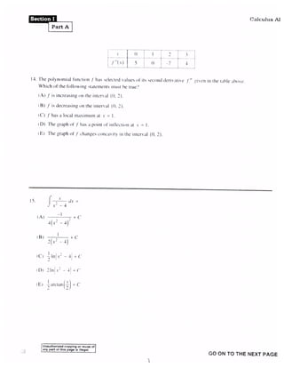 AB practice test