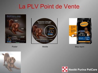 La PLV Point de Vente Poster Mobile Stop rayon  
