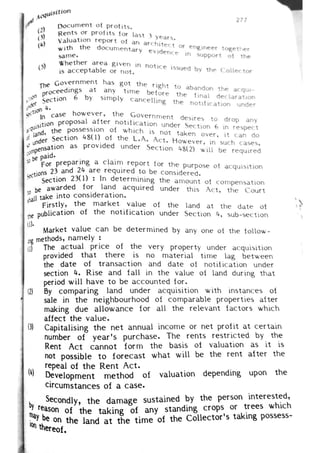 Elements of valuation