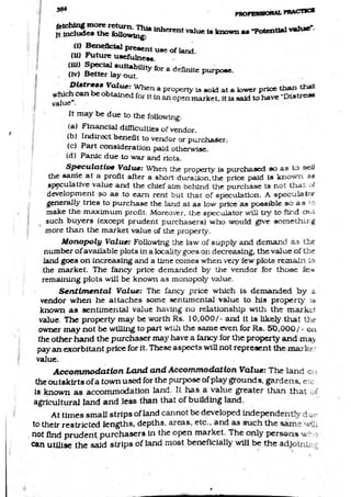 Elements of valuation