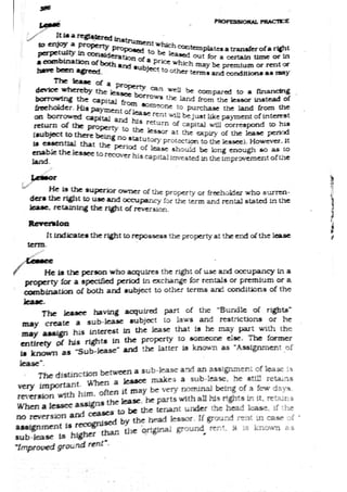 Elements of valuation