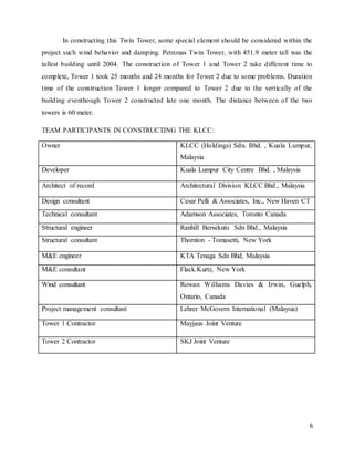 Klcc Project.pdf klcc | DOCX