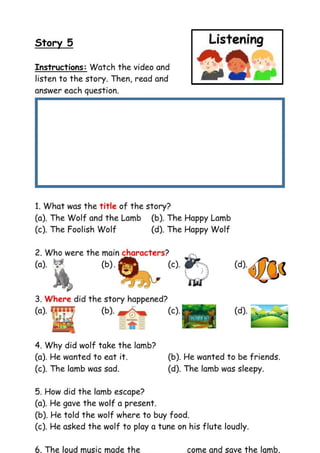 listening exercise to practice listening skills | PDF