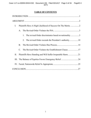 i
TABLE OF CONTENTS
INTRODUCTION ............................................................................................