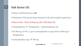 Salt Factor Formula Study of consolidation Parameters | PDF