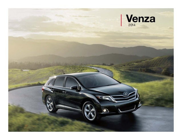 TOYOTA VENZA BROCHURE PDF DOWNLOAD